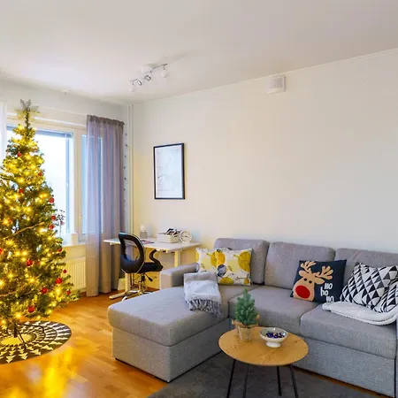 Daire Adorable Arctic - Private Sauna & Free Parking *