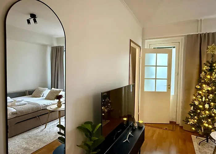 Adorable Arctic - Private Sauna & Free Parking Apartament *